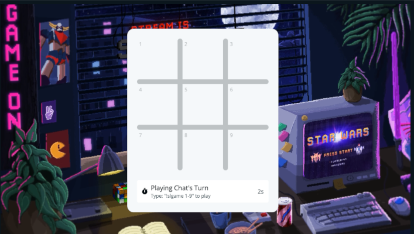 streamlabs game widget tic tac toe 